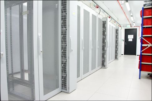 Her fra dette datasenteret hos Linpro leveres Tek.no-nettsidene til deg.