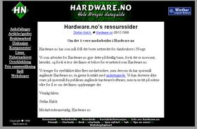 Slik så Hardware ut i 1999.