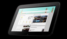 Google Now på nettbrettet Nexus 10.