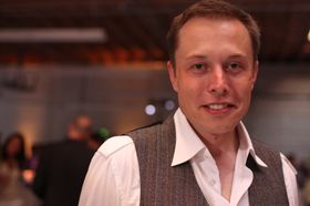 Elon Musk er gründeren bak SpaceX.