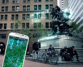 Med spillet Ingress skal du ta kontroll over virtuelle portaler som befinner seg på fysiske steder, og linke dem sammen for å kontrollere landområder.