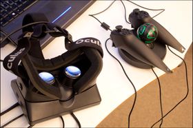 Oculus Rift og Razer Hydra sammen lar deg bruke hendene i den virtuelle verdenen.