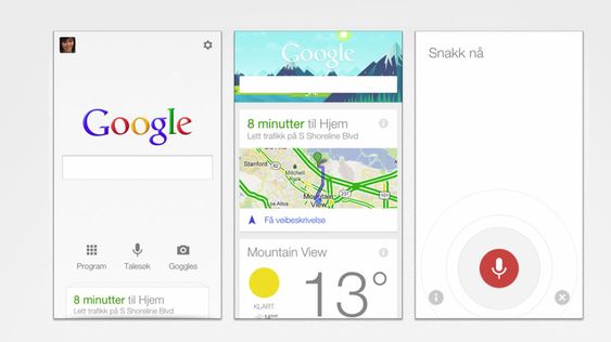Google Now (iOS-versjon).