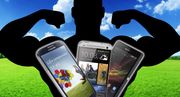 Les HTC One vs. Sony Xperia Z vs. Samsung Galaxy S4