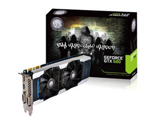 Klikk for å vise bilde i full størrelse KFA2 GeForce GTX 680 2 GB