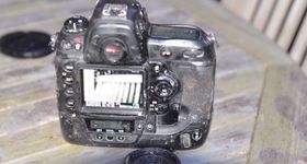 Lett ristet Nikon D3.