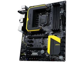 The Z87 motherboards from MSI.