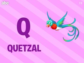 Førsteklassing anno 2015: "Q er for Quetzal, vel!?!".