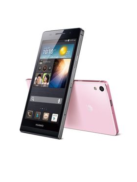 Nye Huawei Ascend P6 er svært tynn.