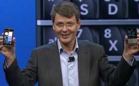 BlackBerry-sjef Thorsten Heinz var i sjeldent godt slag under årets lansering av BlackBerry 10, og telefonene Z10 og Q10.
