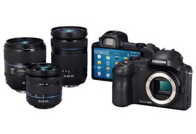 This will be the official photos of the system camera Samsung Galaxy Camera NX.