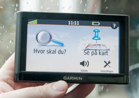 Nüvi 54 LM har et annerledes menysystem enn de to dyrere variantene. Her er det meste litt enklere - men enheten er likevel rask og funksjonell.