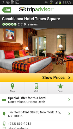 TripAdvisor (Android).