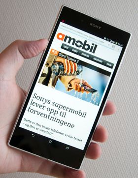 Også Sonys Xperia Z Ultra er lansert med ren Android.
