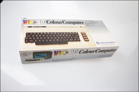 Produktesken til VIC 20.