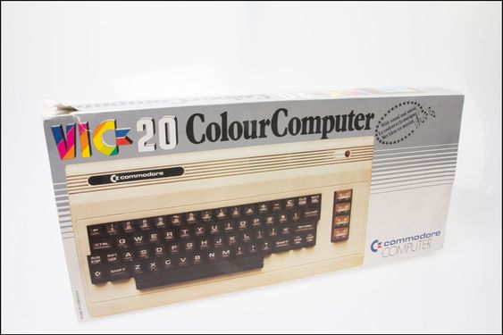 Produktesken til VIC 20.