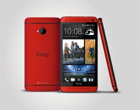 HTC One "Glamour Red".