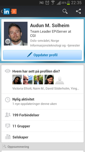 LinkedIn.