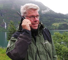 Her i fjellheimen ved Stryn fikk vi ikke forbindelse. .