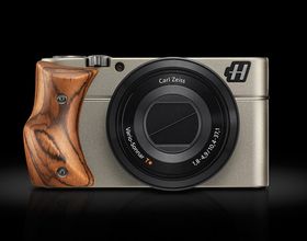 Hasselblad Stellar i Zebra Wood-utforming.