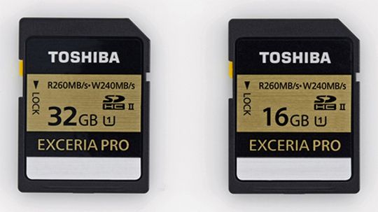 Toshiba Exceria Pro.
