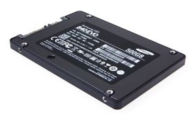 Samsung 840 EVO 500 GB SSD.