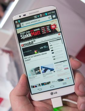 LG G2 er en 4G-telefon, og den har god støtte for frekvensene som brukes og vil bli brukt i Norge. Det betyr, blant annet, kjapp surfing.