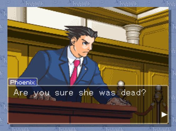 Phoenix Wright gjør seg godt på sene påskekvelder.