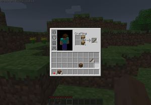 Brukergrensesnittet i Minecraft skal ha ført tankene over på en spesialutgave.