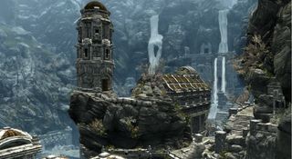 Storslått musikk fra norskinspirert landskap. Skyrim avsluttet det hele (Skjermbilde: Bethesda Softworks).