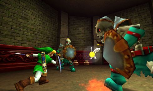 Disse karene byr på noen kule dueller i løpet av Ocarina of Time.