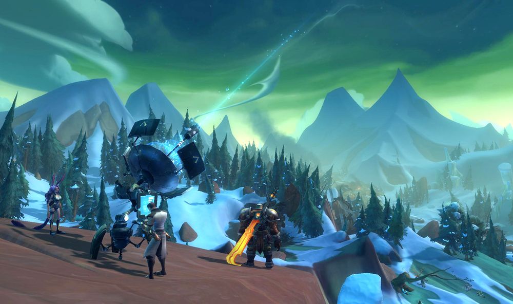 Wildstar er mer sci-fi enn hovedkunkurrenten, World of Warcraft.(Bilde: Carbine Studios).