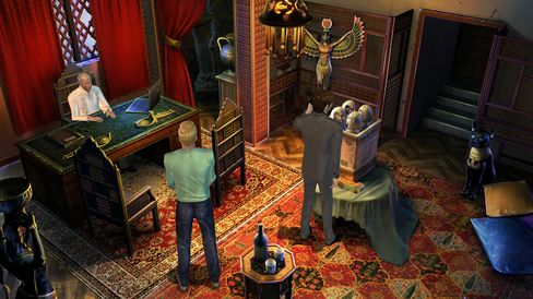 Moebius: Empire Rising byr på gåter i tradisjonell stil.
