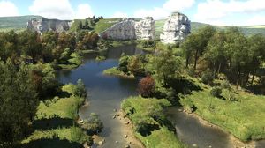 TrackMania 2 Valley.