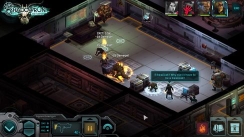 Shadowrun Returns. (Bilde: Harebrained Schemes).