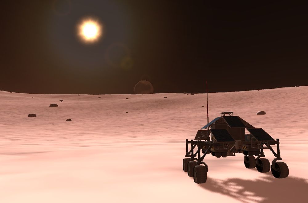 Kerbal Space Program, fortsatt på alfastadiet etter to år med utvikling.