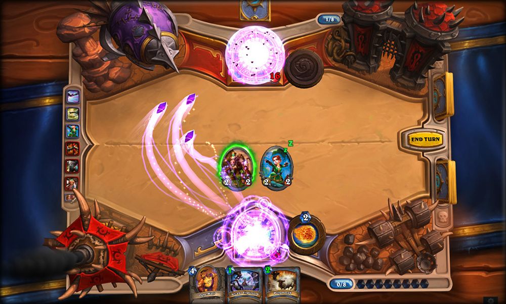 Jaina Proudmore gir motstanderen en på tygga. (Bilde: Blizzard Entertainment).