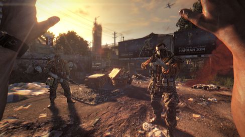 Solskin og zombier i Dying Light.