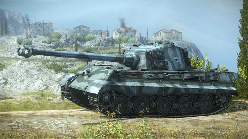 Tiger II er blant spillets mange ikoniske stridsvogner.