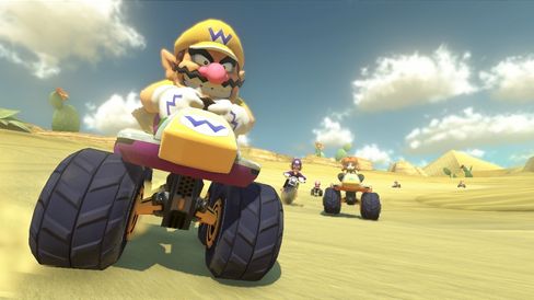 Wario er ein av mange Nintendo-figurar som gjer seg klar for å køyre deg av vegen.