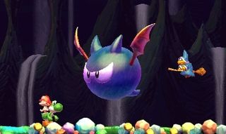 Sjefene er gjerne forvokste utgaver av vanlige fiender. (Bilde: Arzest/Nintendo).