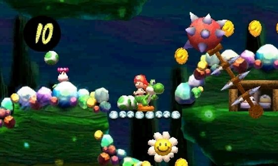 Mario har litt av en start på livet. (Bilde: Arzest/Nintendo).