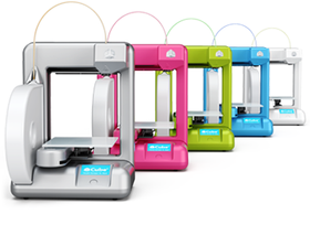 En serie med enkle 3D-skrivere, Cube fra Cubify.