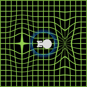 Illustrasjon av warpdrive.