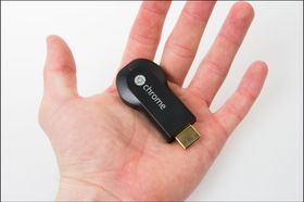 Chromecast er veldig lett.