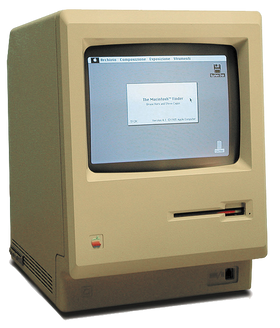 Den originale Macintosh fra 1984.