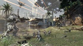 I Titanfall blir det kamp om maskineriet.