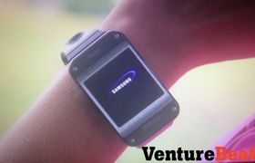 Samsung Galaxy Gear, slik den skal se ut ifølge Venturebeat.