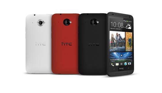 På forsiden deler Desire 601 design med HTC One. Baksiden likner mer på den vi kjenner fra One X.