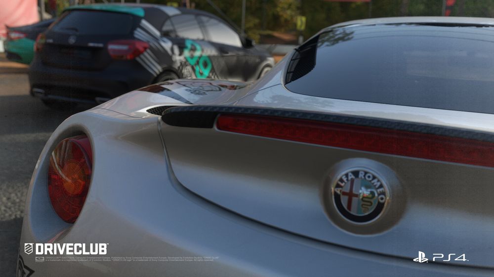 DriveClub leker ikke refleksjoner i lakken.
